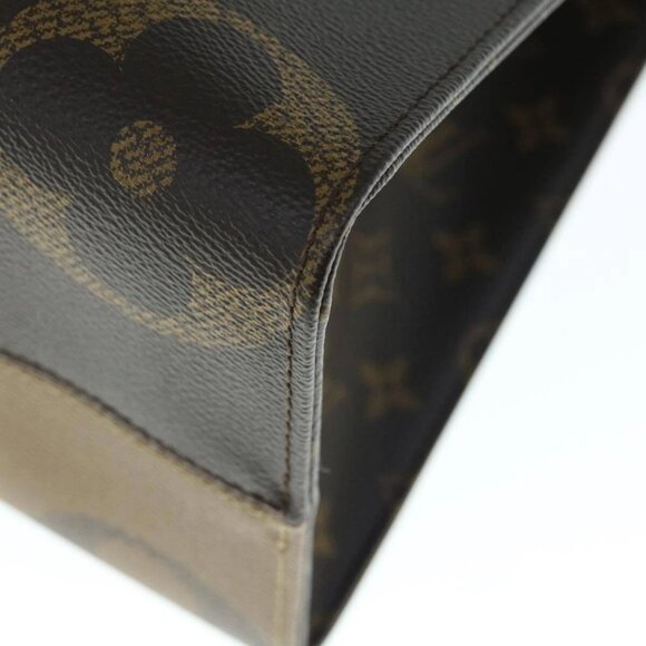 LOUIS VUITTON Monogram Reverse Giant On The Go MM Tote Bag M45321 LV Auth 62896S - Picture 4 of 16